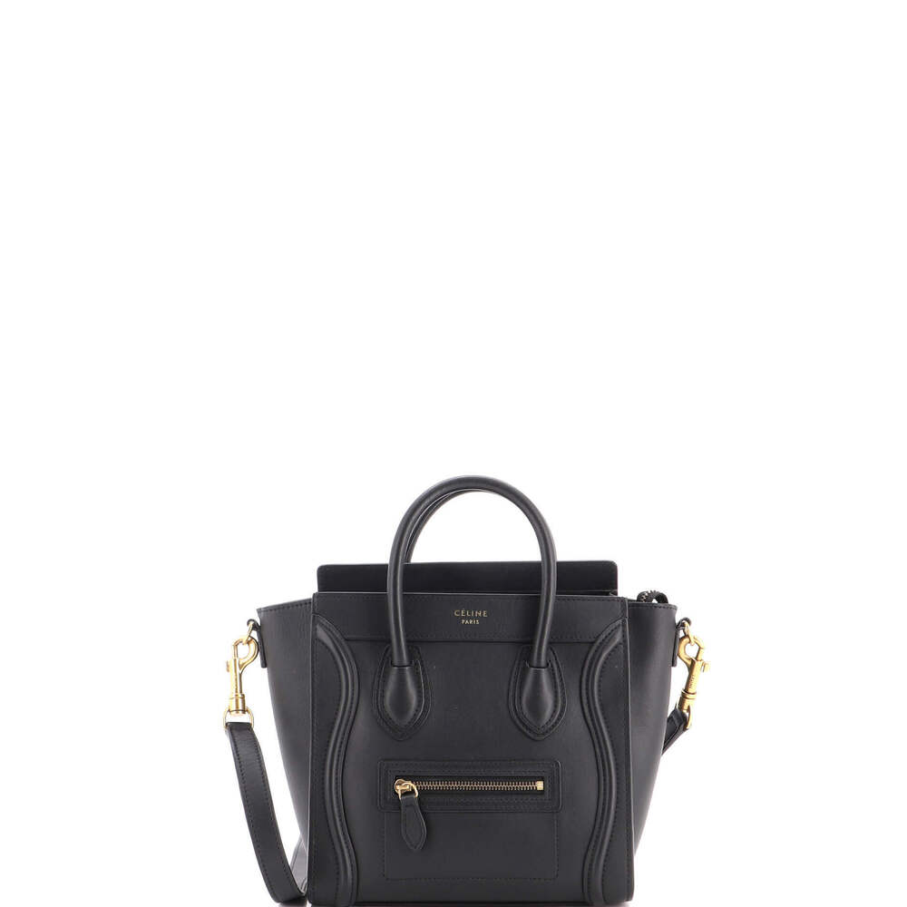 Celine Nano Luggage Bag Smooth Leather